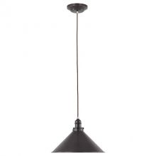 Provence lampa wisząca 1x100W E27 230V postarzały brąz